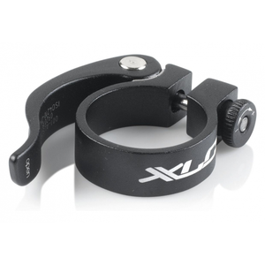 XLC Seat Clamp QR Ergonomic Lever 31.8mm Black pas cher