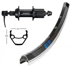 Winora Roue Arrière Exal Zx 19 Qr Ty500 26´´
