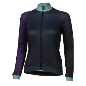 XLC Maillot de Course à Manches Longues pour Femme S Bleu foncé/Blanc/Rouge.Vendu paramazon