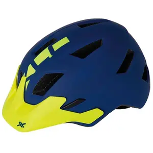 Casque xlc bh c30 enduro bleu jaune pas cher