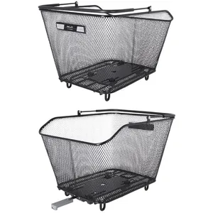 Panier vélo XLC BA-B11 MIK 450/400x310/270x250 - noir - 27 L pas cher