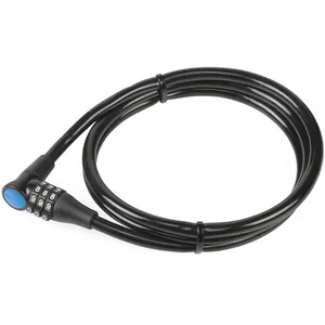 Antivol câble combinaison XLC Noir 8/1200 mm 2502322050