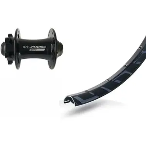 Roue Avant VTT 27.5'' Mach1 Klixx Noire - Axe Traversant 15x100 - Disque 6 Trous