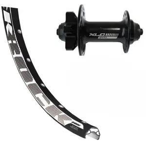 Comparateur de prix : Xlc Roue Avant Vtt Rodi Black Rock Evo 26´´ 6b Disc 15 x 100 mm