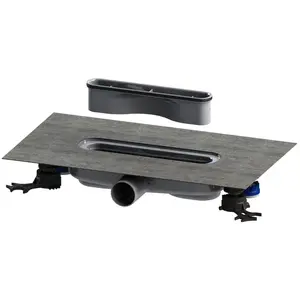 KALDEWEI FLOWDRAIN HORIZONTAL Corps d encastrement FLAT pour caniveau ...Vendu parreuter