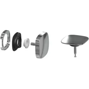KALDEWEI SQUARE TWIST Cache KA 4029 pour garniture de vidage et de tro...Vendu parreuter