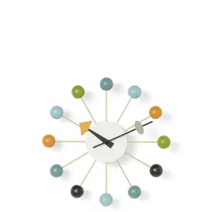 Horloge Ball Clock - multicolore Vitra