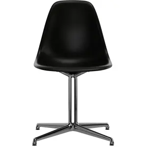 Vitra - Chaise Eames Plastic - Noir - Polypropylène recyclé post-conso... pas cher