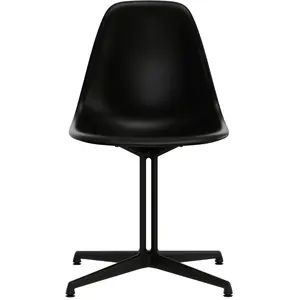 Vitra - Chaise Eames Plastic - Noir - Polypropylène recyclé post-conso... pas cher