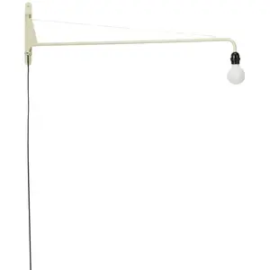 Vitra - Applique Petite Potence - Jean Prouvé Blanc taille unique pas cher