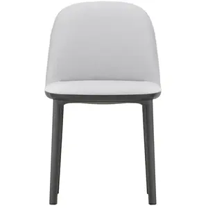 Vitra - Chaise rembourrée Softshell Chair - Gris - Polyamide renforcé ... pas cher