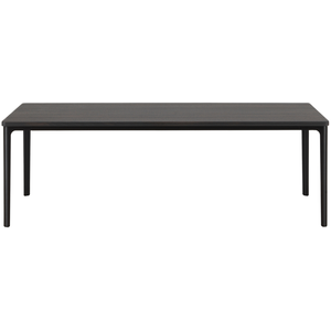 Vitra - Table basse Plate - Marron - Aluminium laqué époxy - Designer Jasper Morrison pas cher