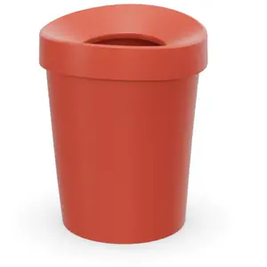 Corbeille à papier Happy Bin RE - poppy red RE - S Vitra pas cher