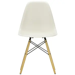 Vitra - Chaise Eames Plastic - Gris - Plastique recyclé post-consommat...