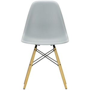 Vitra - Chaise Eames Plastic - Gris - Plastique recyclé post-consommat...