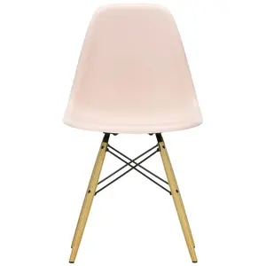 Vitra - Chaise Eames Plastic - Rose - Plastique recyclé post-consommat...