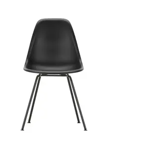 Vitra - Chaise Eames Plastic - Noir - Plastique recyclé post-consommat... pas cher