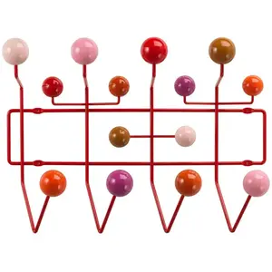 Comparateur de prix : Vitra - Porte-manteau Hang it all Rouge taille unique