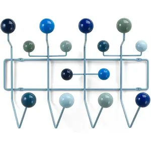 Comparateur de prix : Vitra - Porte-manteau Hang it all Bleu taille unique