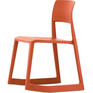 Vitra - Chaise empilable Tip Ton - Orange - Polypropylène recyclé - De... pas cher
