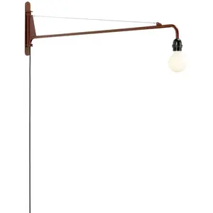 VITRA lampe murale applique PETITE POTENCE (Japanese red - Acier verni)Vendu parsmallable