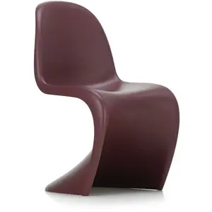 Vitra - Chaise - Verner Panton Bordeaux taille unique pas cher