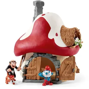 Comparateur de prix : Schleich The Smurfs Maison Des Schtroumpfs Avec 2 Figurines