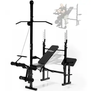 Physionics® Banc de Musculation Complet - Extension Jambe, Butterfly, ...Vendu pargorilla-sports