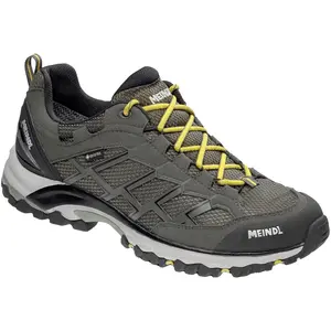 Meindl - Chaussures de randonnée journée en GORE-TEX - Caribe GTX Olive/Maïs pour Homme - Taille 10,5 UK - Gris pas cher