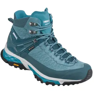 Comparateur de prix : Meindl - Chaussures randonnée journée en GORE-TEX - Top Trail Lady Mid GTX Turquoise pour Femme - Taille 5 UK - Bleu