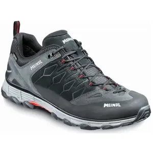Meindl Lite Trail GTX - Chaussures randonnée homme Anthracite / Rouge 43