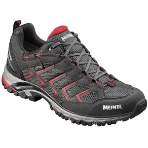Meindl Chaussure de marche 3825-01 noir/rouge Taille 47 pas cher