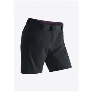Comparateur de prix : Maier Sports Lulaka Short - Short randonnée femme Black 52 - Regular