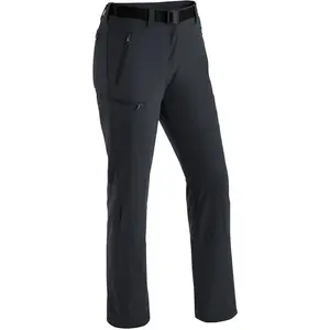 Maier Sports Rechberg Therm Pant - Pantalon randonnée femme Black 38 - Regular pas cher