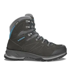 Lowa Badia GTX® W - Chaussures trekking femme Anthracite / Blue 37 pas cher