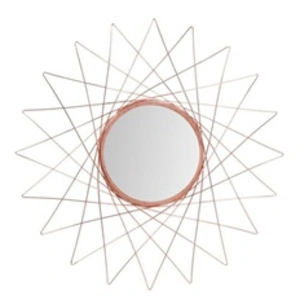 Miroir Mural Déco Soprano 79cm Cuivre pas cher
