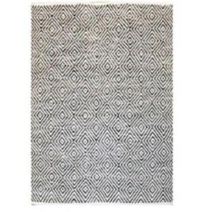 Comparateur de prix : Paris Prix Tapis Géométrique Fait Main Aperitif Gris 160 x 230 cm