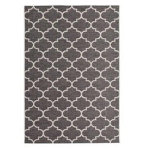 Paris Prix Tapis Tissé à Poils Courts Batu Gris 80 x 150 cm pas cher