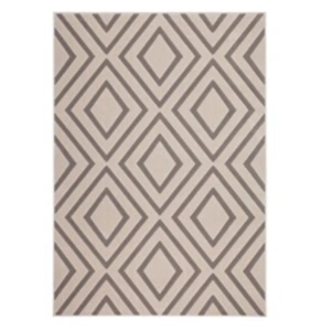 Paris Prix Tapis Imprimé à Poils Courts Lina Taupe 200 x 290 cm