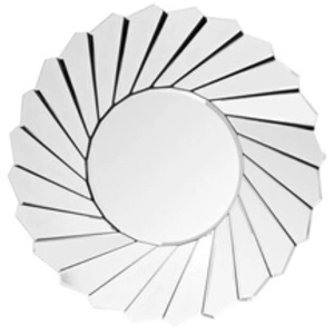 Miroir Mural Design Zeus 80cm Argent