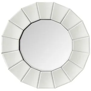 GENERIQUE Miroir Mural Design Amun 60cm Argent pas cher