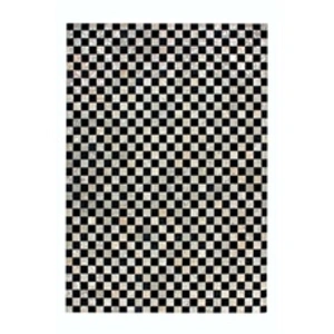 Comparateur de prix : Paris Prix Tapis en Cuir Fait Main Rocket Argent & Gris 160 x 230 cm