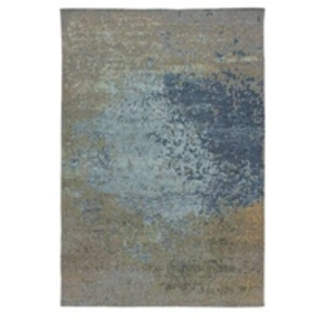 Paris Prix Tapis Vintage à Poils Courts Blaze Bleu 155 x 230 cm
