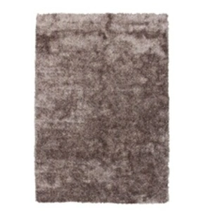 Paris Prix Tapis Shaggy Fait Main Diamond Taupe 120 x 170 cm pas cher