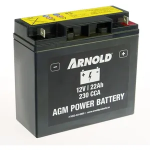 Comparateur de prix : Arnold - Batterie AZ109/AGM sla/vrla 12-22A pour tracteur tondeuse, + ...