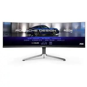 Comparateur de prix : Écran Gaming Incurvé 49" AOC Porsche PD49 - HDMI/DisplayPort