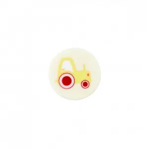 Non communiqué Union Knopf Boutons Tracteur Jaune 15 mm X 3 Color : Jaune