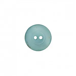 Non communiqué Boutons chemise 2 trous turquoise 12 MM X 4 - Union Knopf(...) - Vert