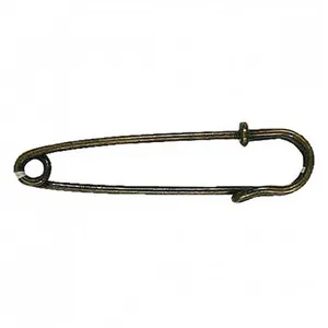 Epingle à Kilt classique Laiton vieilli 70 MM X 1 - Union Knopf Marron...