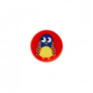 Non communiqué Boutons Hibou à queue Rouge 18 mm X 2 - Union Knopf(...) -